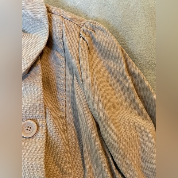 Express Design Studio Women's Double-Breasted Crop High Low Jacket - Light Pink - Picture 7 of 13